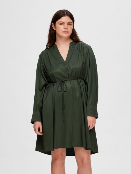 Satin Mini-Robe Selected Robes Duffel Bag Femme