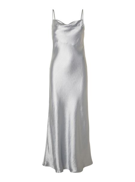 Silver Femme Selected Robes Métallisé Robe Nuisette