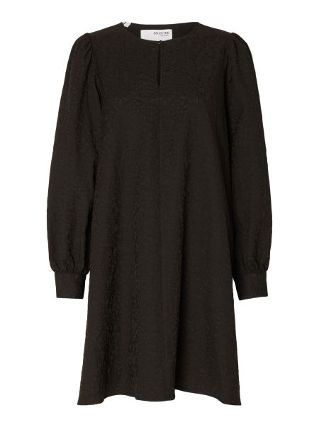 Imprimé Mini-Robe Black Robes Selected Femme