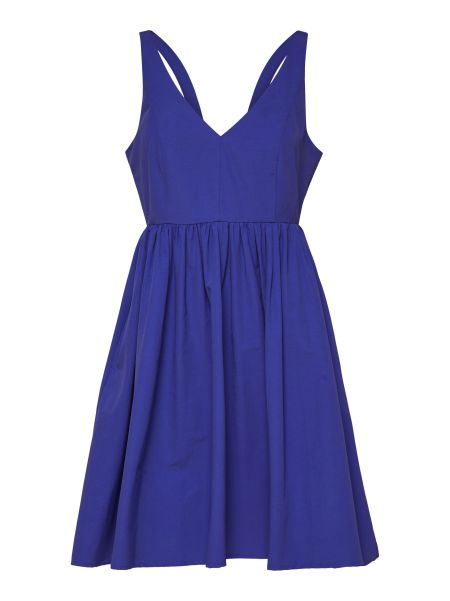 Femme Robes Selected Royal Blue Sans Manches Mini-Robe