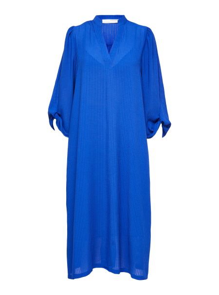 Robe Mi-Longue Royal Blue Femme Robes Selected