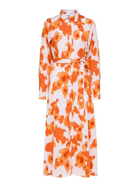 Imprimé Robe-Chemise Femme Orangeade Selected Robes