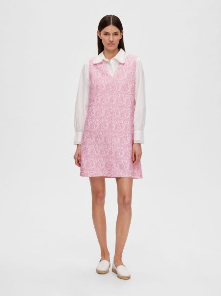 Jacquard Robe Spencer Selected Robes Femme Sweet Lilac