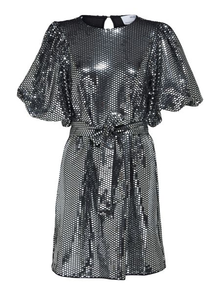 Femme Black Selected À Sequins Mini-Robe Robes