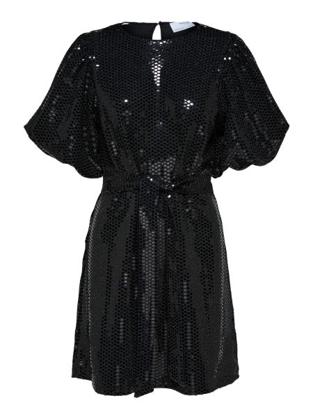 Robes Femme Curve - À Sequins Mini-Robe Selected Black