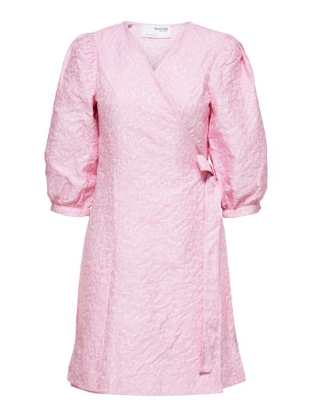 Chalk Pink Robes Selected Jacquard Robe Cache-Cœur Femme