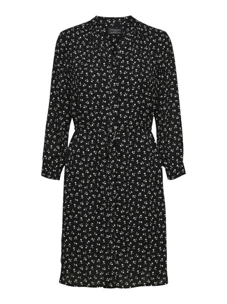 Black Robes Selected Femme Imprimé Mini-Robe