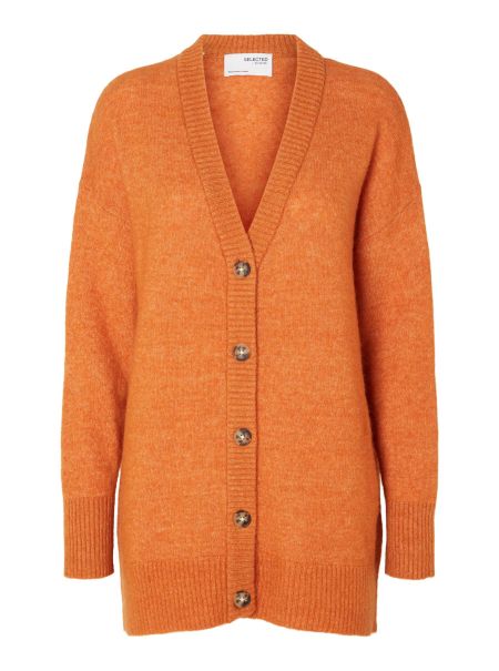 Selected Long Cardigan Femme Marmalade Tricots