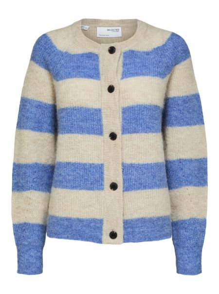 Tricots Femme Selected Manches Longues Cardigan Ultramarine