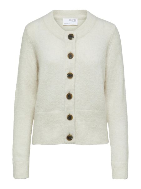 Birch Selected Tricots Femme Manches Longues Cardigan En Maille