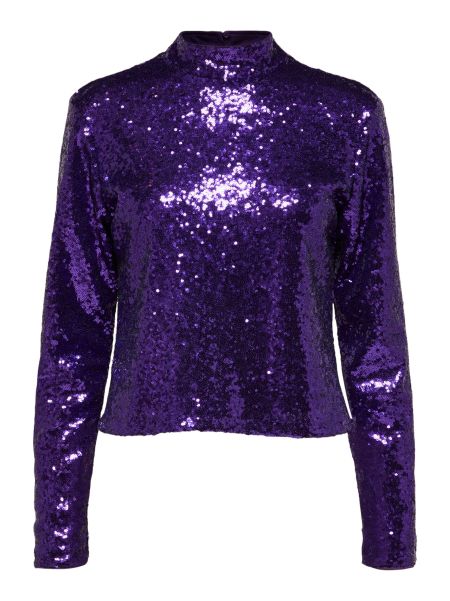 Sequined Top Selected Femme Tops Et Blouses Acai