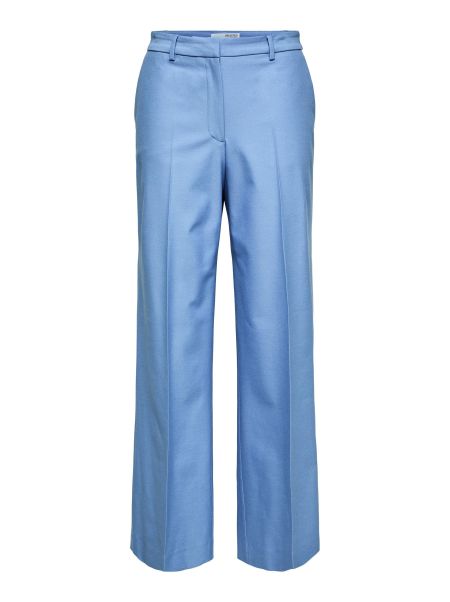 Selected Femme Classique Pantalon À Jambe Ample Ultramarine Pantalons