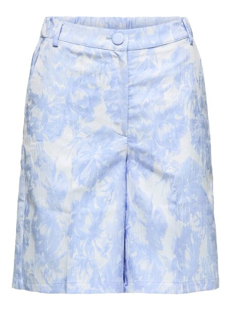 Selected Jupes & Shorts Floral Short Femme Brunnera Blue