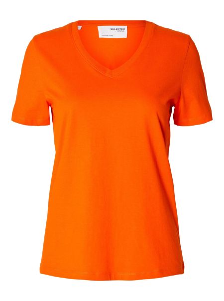 Femme Orangeade T-Shirts Selected Classique T-Shirt
