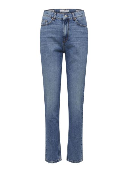 Medium Blue Denim Teinte Claire Jean Slim Jeans Selected Femme