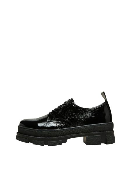 Chaussures Cuir Chaussures Derby Black Selected Femme
