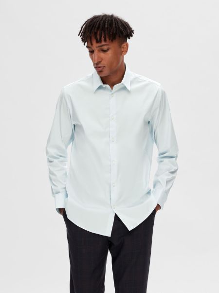 Manches Longues Chemise Chemises Selected Homme Skyway