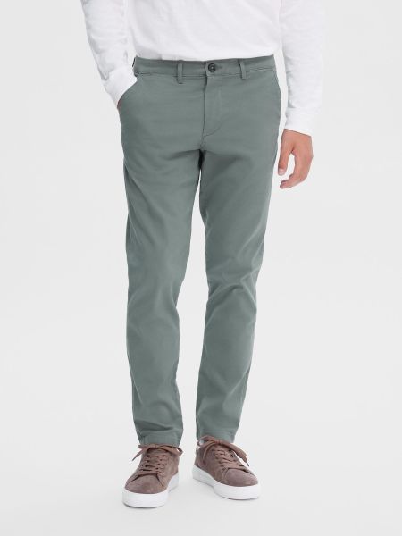 Selected 175 Slim Fit Flex Chinos Homme Balsam Green Pantalons