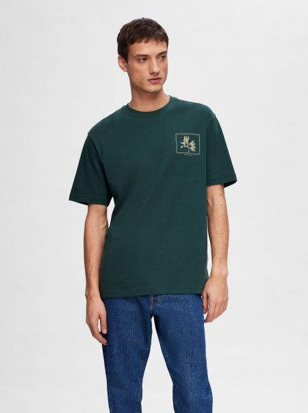 Imprimé T-Shirt Green Gables Homme T-Shirts Selected