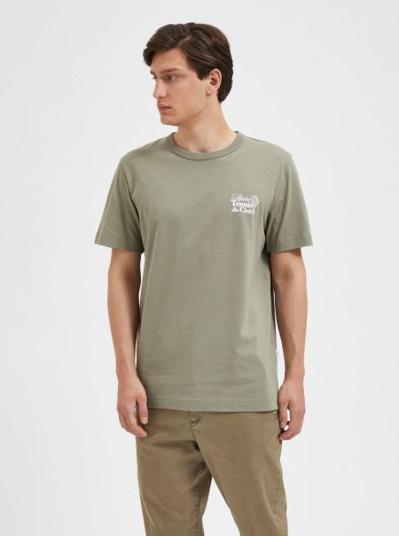 Vetiver Homme Imprimé T-Shirt T-Shirts Selected