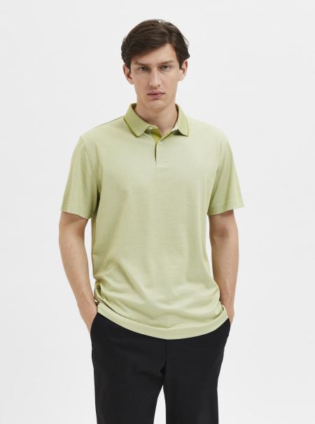 Manches Courtes Coolmax® Polo Selected Polos Fern Homme