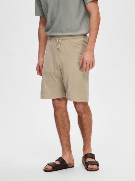 Pure Cashmere Homme Shorts Selected Terrycloth Short