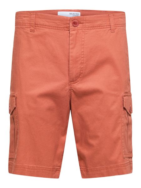 Selected Baked Clay Cargo Short Shorts Homme
