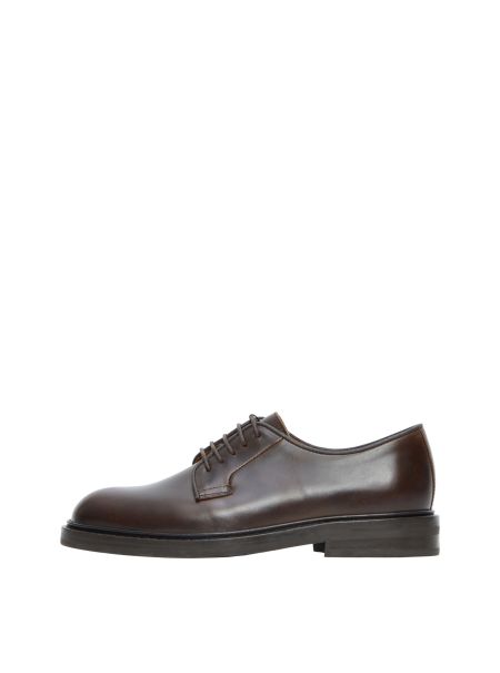 Demitasse Chaussures Homme Cuir Chaussures Blucher Selected