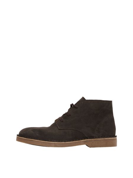 Chaussures Selected Demitasse Homme Daim Bottes