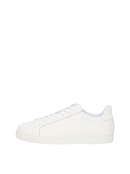 Homme Chaussures Selected White Classique Baskets